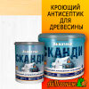 Антисептик Акватекс Сканди айсберг 2,5 л (с воском) до 30 м2